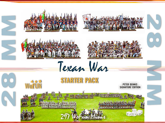 Starter Pack Texas War 28 mm