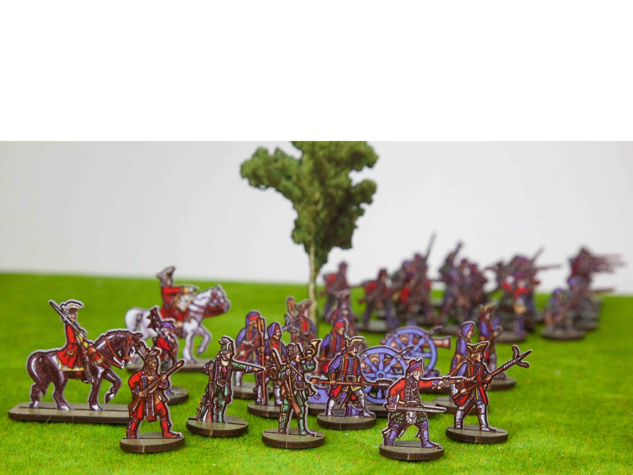 Full Pack French and Indian War 28 mm