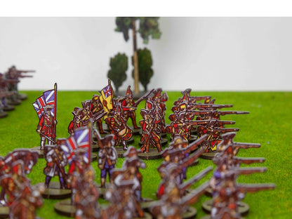 Full Pack French and Indian War 28 mm