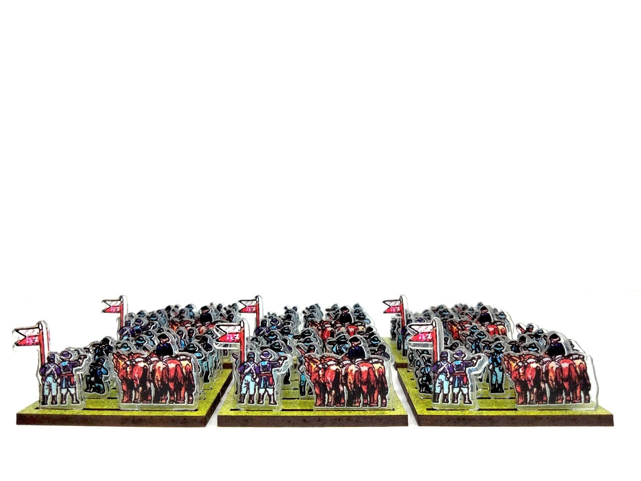 Dismounted Union Cavalry
