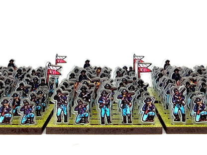 Dismounted Union Cavalry