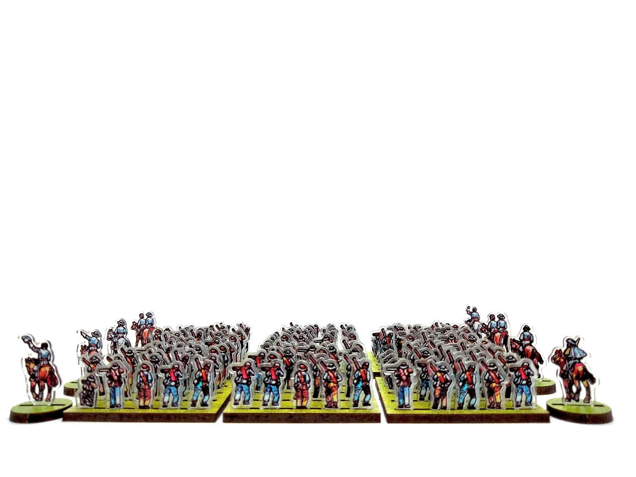 Confederate Commanders & Skirmishers