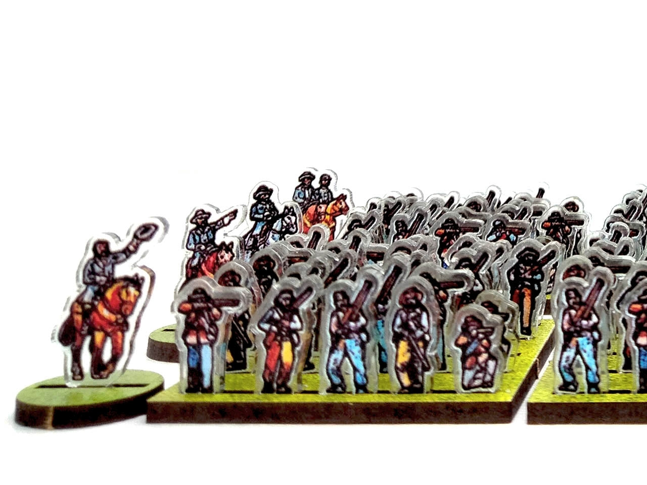 Confederate Commanders & Skirmishers