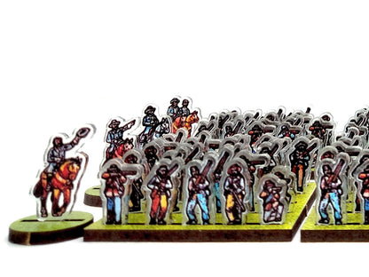 Confederate Commanders & Skirmishers