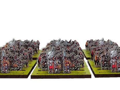 White Dismounted Dragoons