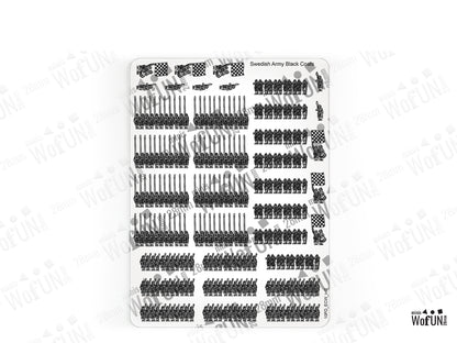 Swedish Army Black Coats