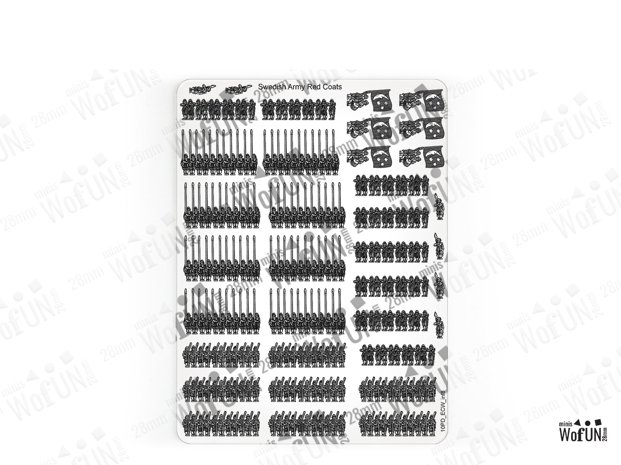 Swedish Army Red Coats