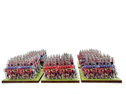 Russian Red and Blue Cossack Cavalry