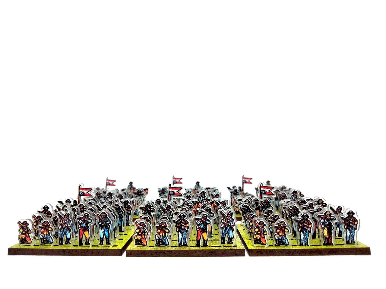 Dismounted Confederate Cavalry