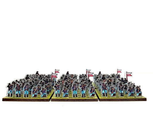 Dismounted Union Cavalry