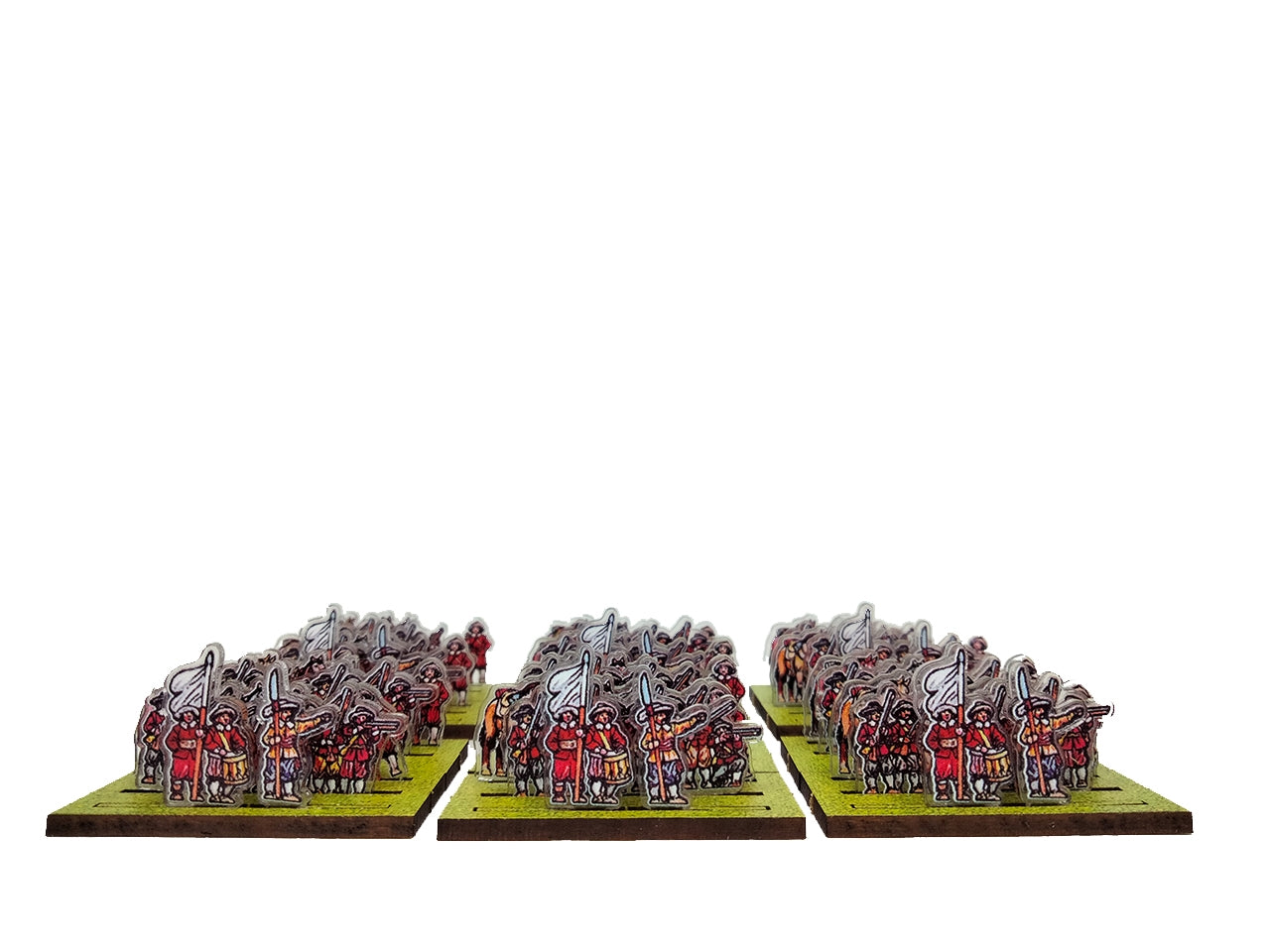 Red Dismounted Dragoons