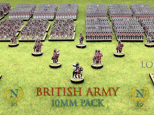 10mm Napoleonic - British Army Pack