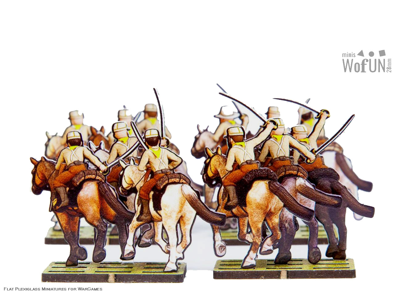 HaT Miniatures 1/72 Scale American Cavalry Set - American War Of Independence