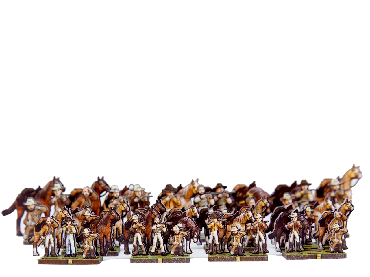 Cavalry Fighting on Foot