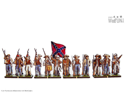 Confederate Civil Troops 2