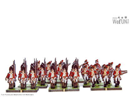 43rd Regiment of Foot - Flank