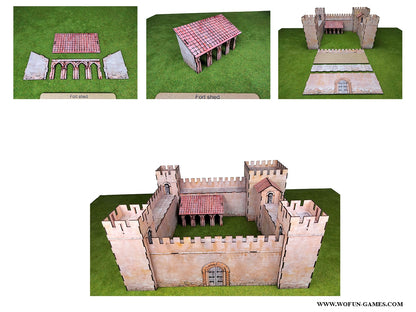 18mm Crusaders Fort