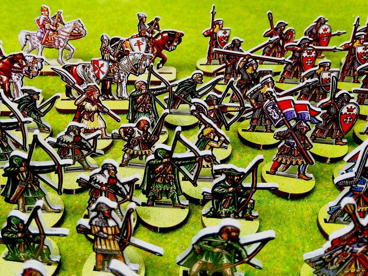 Full Pack Medieval Warriors 18 mm