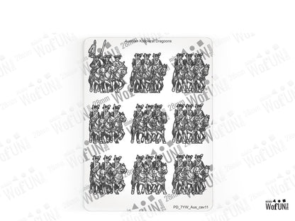 Austrian Kollowrat Dragoons