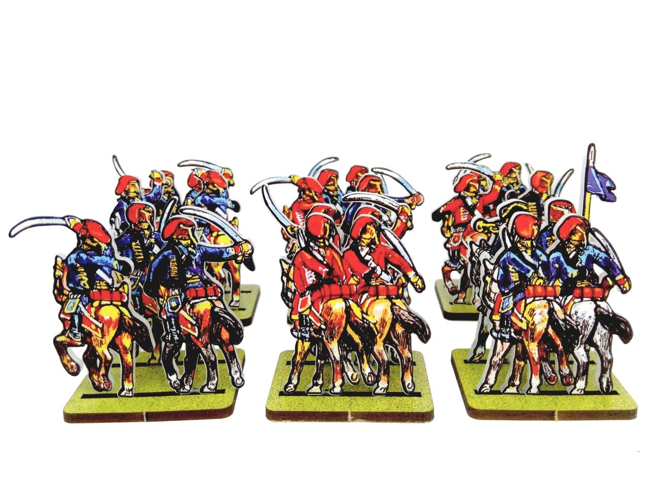 Austrian Grenze Hussars. Carlstadter and Warasdiner