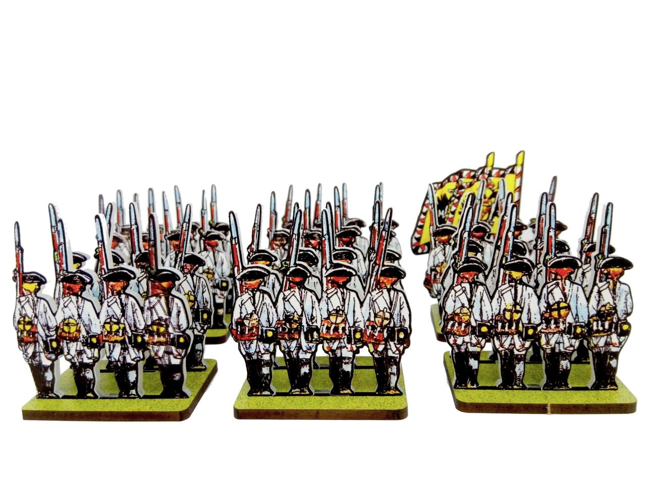 Austrian German Infantry Light Blue Facings 2nd battalion