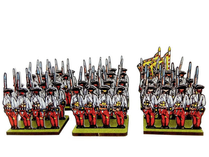 Austrian Hungarian Infantry Red Facings