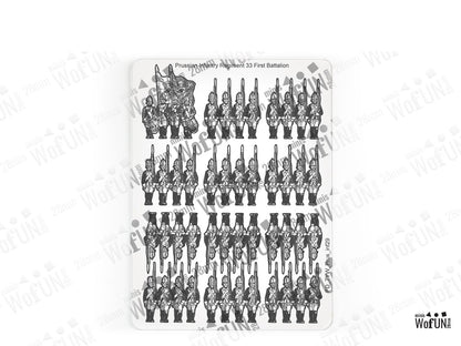 Infantry Regiment 33 (Fusilier) First Battalion