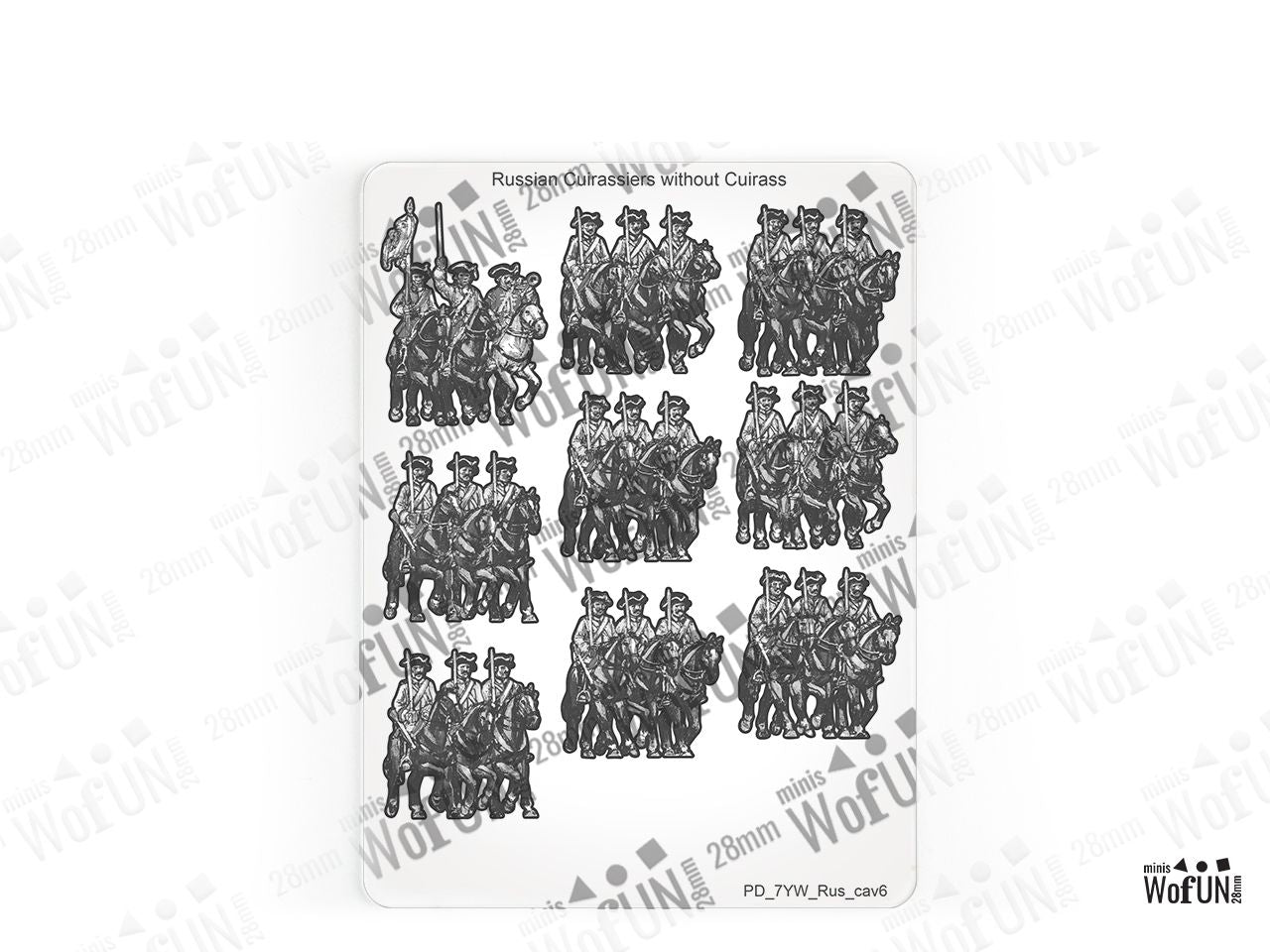 Russian Cuirassiers Without Cuirass