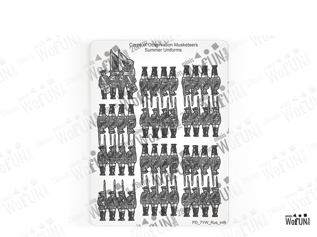 Corps of Observation Musketeers Summer Uniform