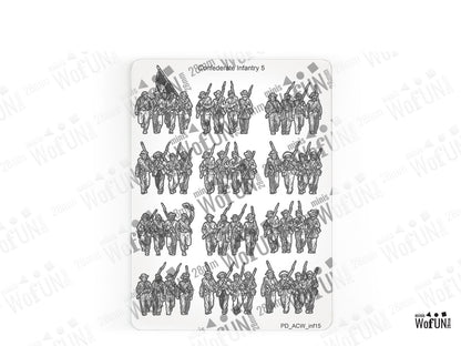 Confederate Infantry 5