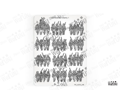 Confederate Infantry 1