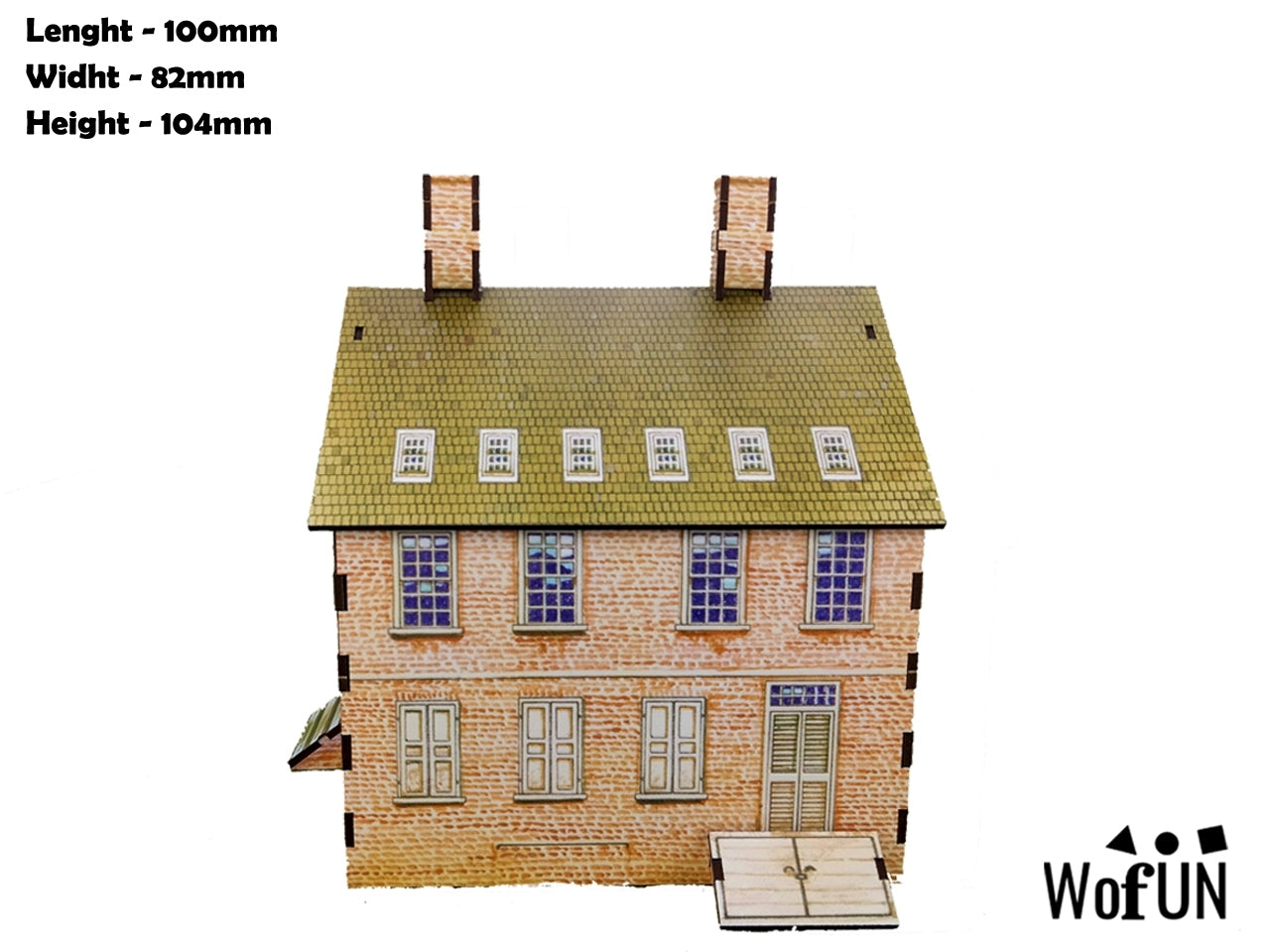 18mm American Brick House