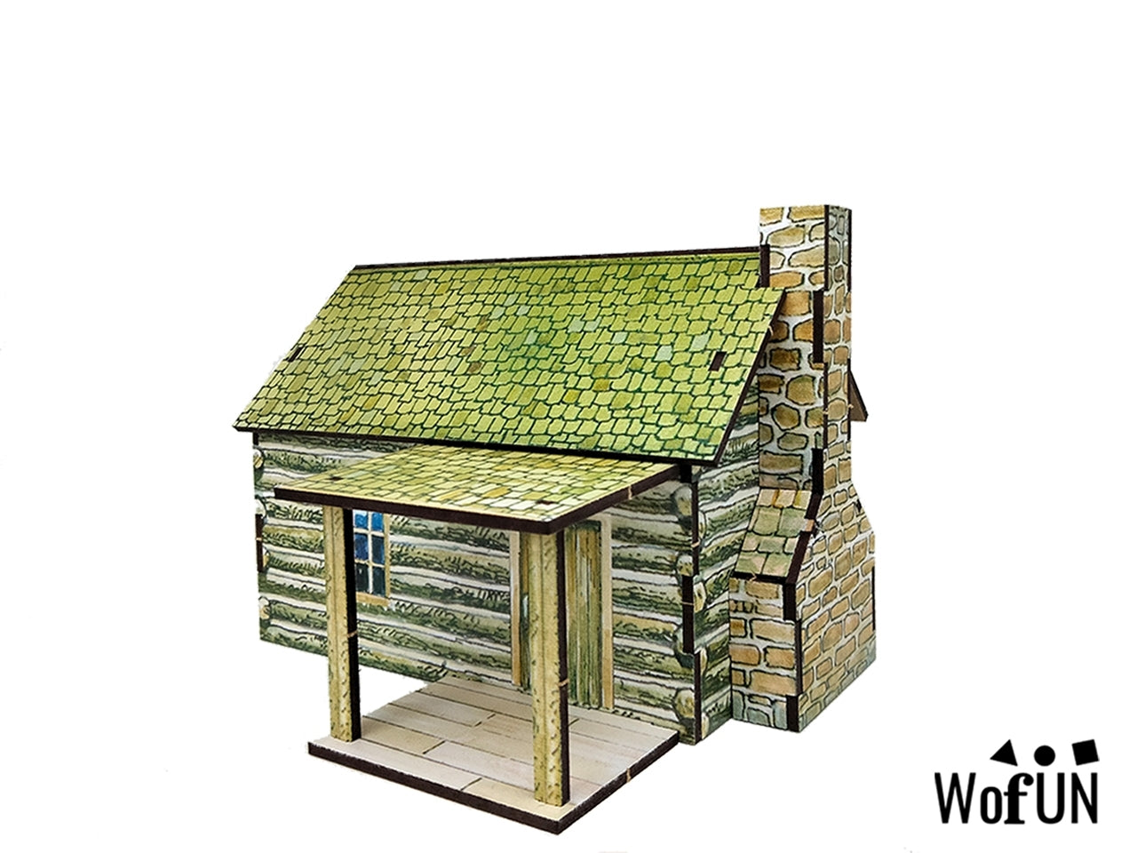 28mm Log House