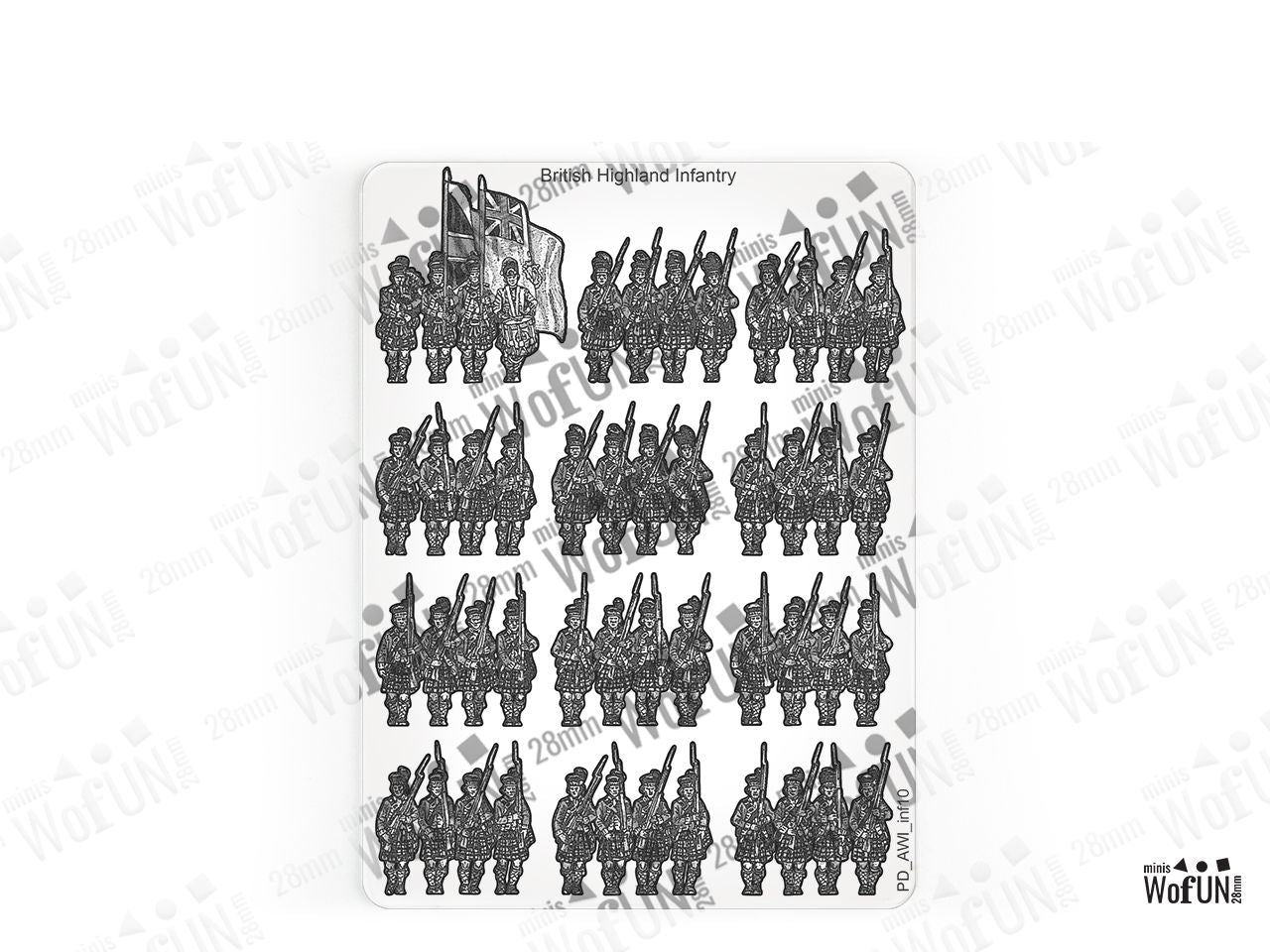 British Highland Infantry