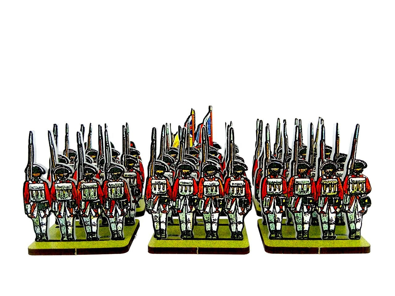 Early British Infanty Yellow Facings