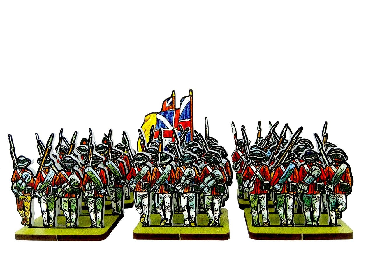 British Infantry Yellow Facings