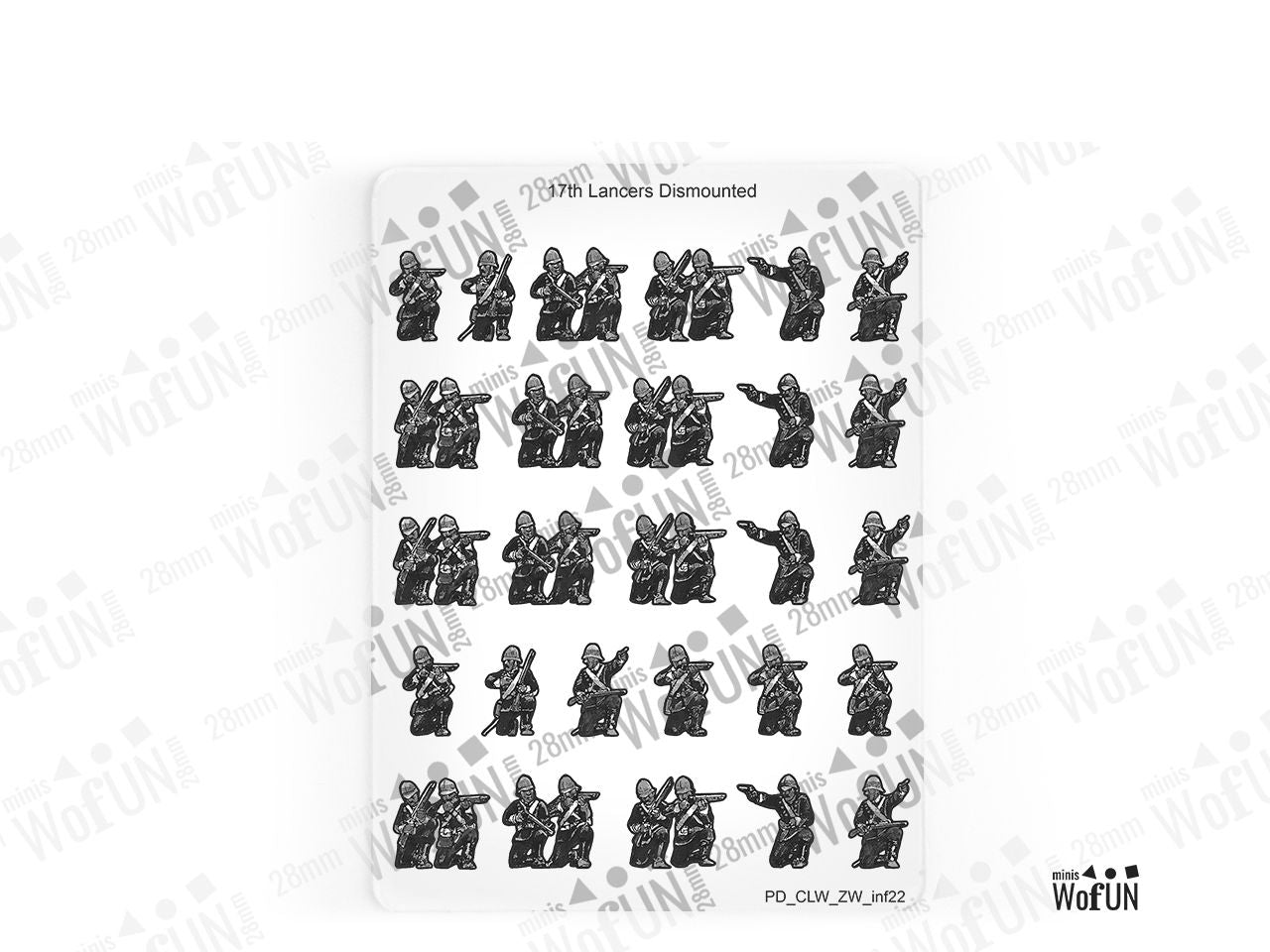 17th Lancers Dismounted