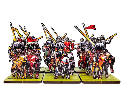 Saracen Mailed Cavalry with two-handed lance