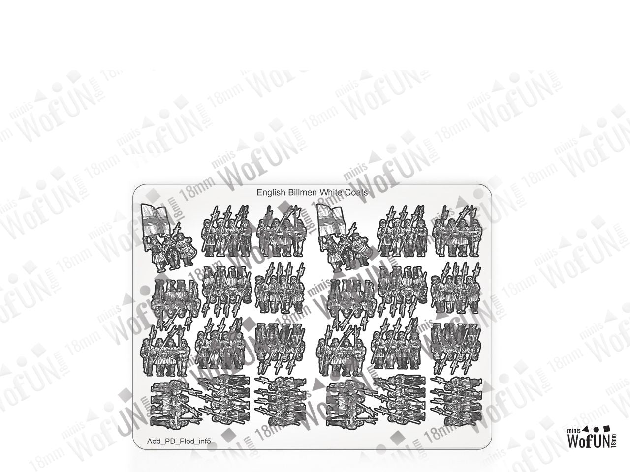 English Billmen White Coats