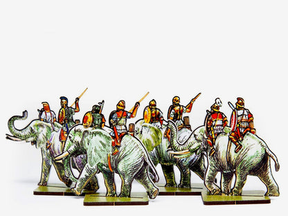 Carthaginian African Elephants (from the side)