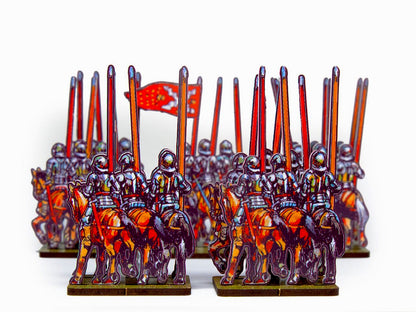 German-Italian Men at Arms