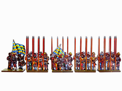 Landsknecht Pikemen