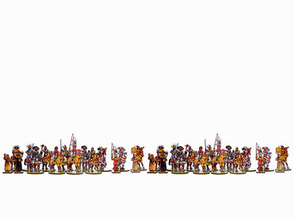 Imperial and Spanish Mounted Officers