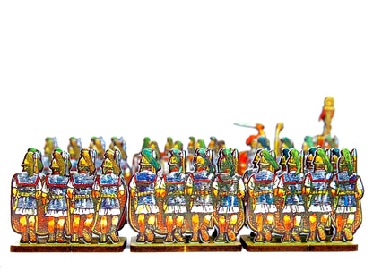 Caesar’s infantry, white wing shield