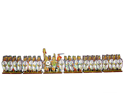 Caesar’s infantry, white wing shield