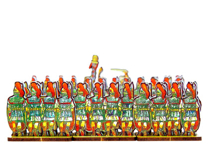 Caesar’s infantry, white bull shield