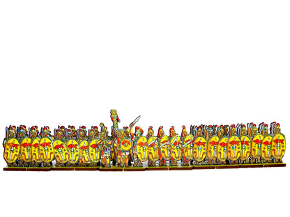 Caesar’s infantry, yellow, bull shield