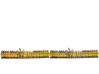 Caesar’s infantry, yellow, bull shield