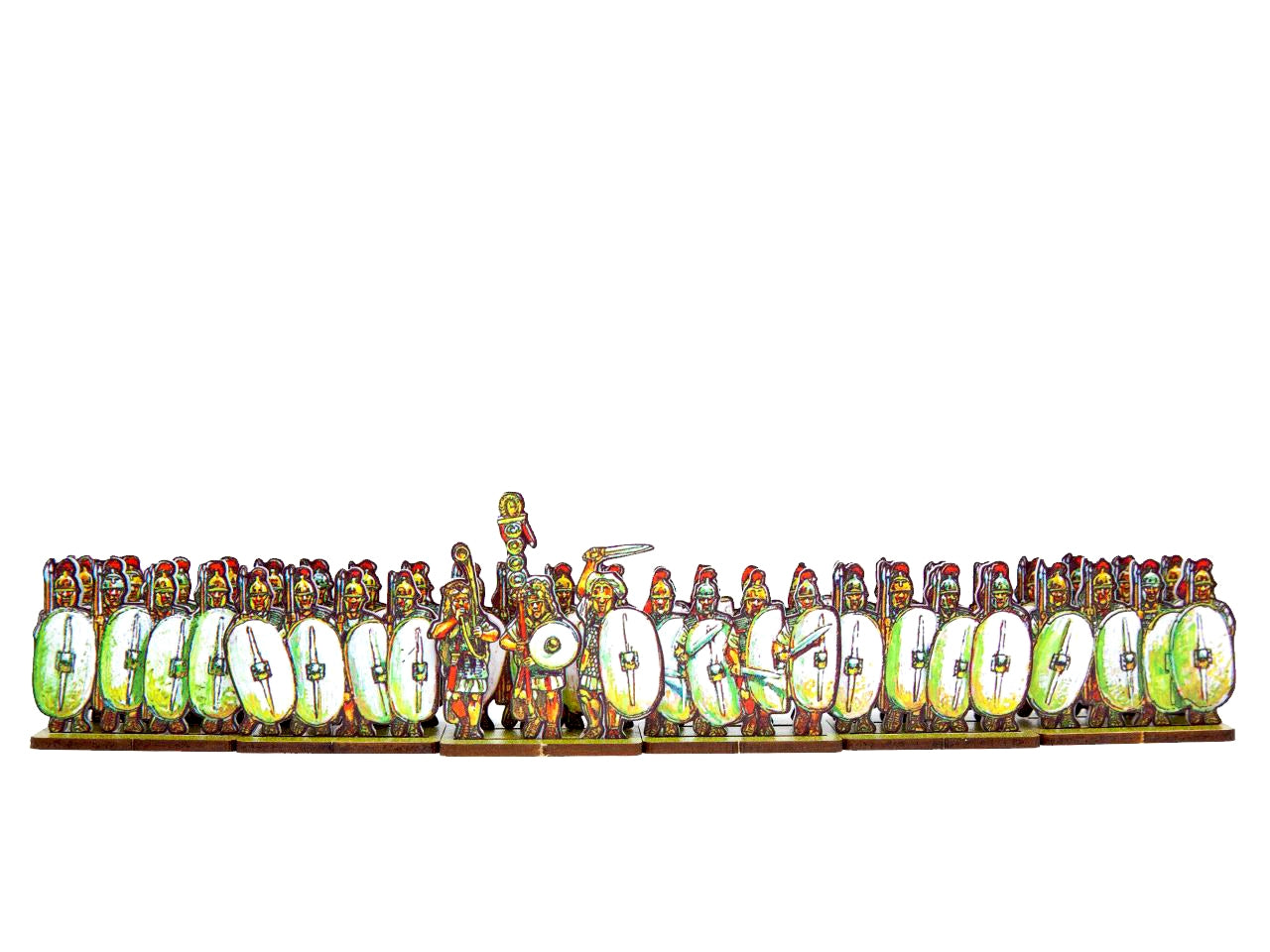 Caesar’s infantry, plain white