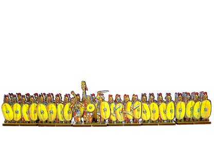 Caesar’s infantry, plain yellow